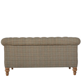 Chesterfield Sofa in Multi Tweed – 2 Seater