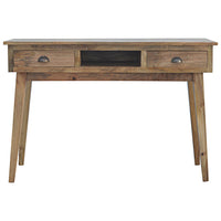 Nordic Wide Desk in Oak Finish