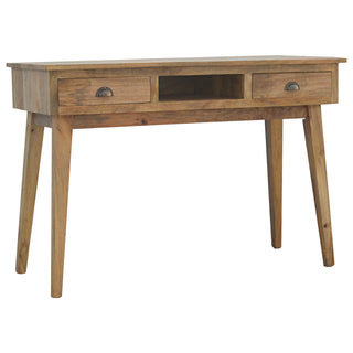 Nordic Wide Desk in Oak Finish