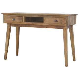 Nordic Wide Desk in Oak Finish