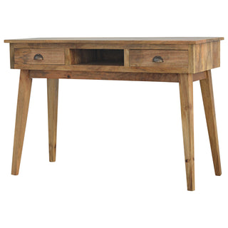 Nordic Wide Desk in Oak Finish