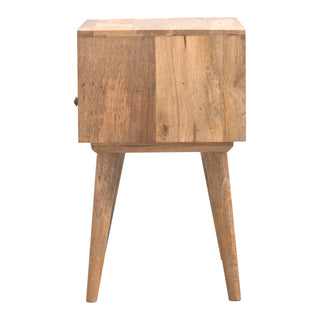 Nordic Bedside Table in Oak Finish