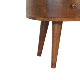 Wave Coffee Table in Chestnut Finish