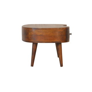 Wave Coffee Table in Chestnut Finish