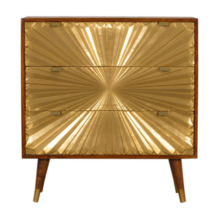 Nordic Brass-Plated Chest