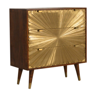 Nordic Brass-Plated Chest