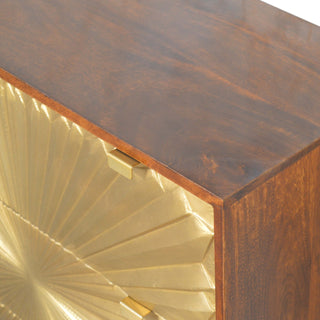 Nordic Brass-Plated Chest
