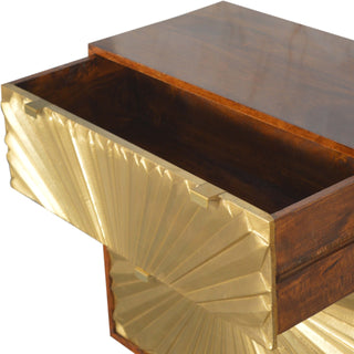 Nordic Brass-Plated Chest