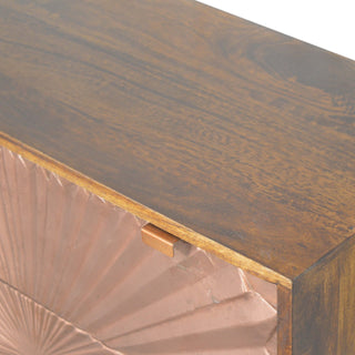 Nordic Copper-Inlay Chest
