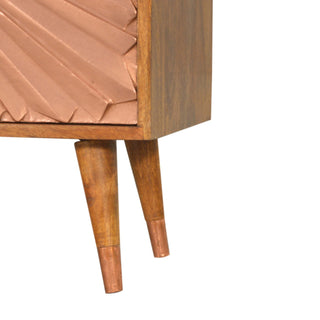 Nordic Copper-Inlay Chest