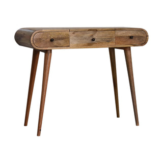 London Dressing Table in Oak Finish