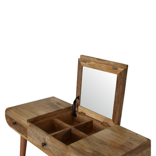 London Dressing Table in Oak Finish
