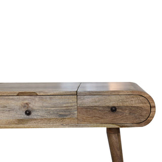 London Dressing Table in Oak Finish