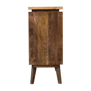 Grey Wash Platform Cabinet