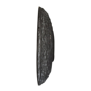 Nested Frame Round Mirror – French Grey