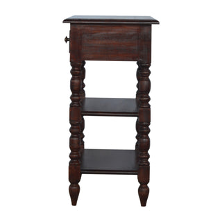 Solid Mango Wood Console Table in Cherry Finish