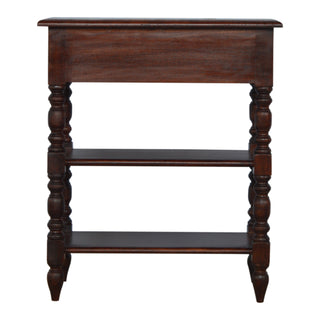 Solid Mango Wood Console Table in Cherry Finish