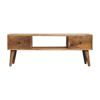 Classic Oak Finish Coffee Table