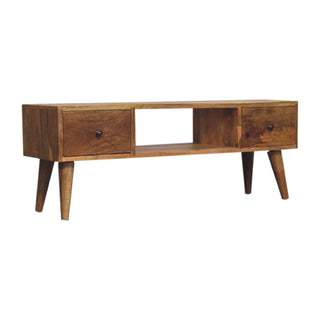 Classic Oak Finish Coffee Table