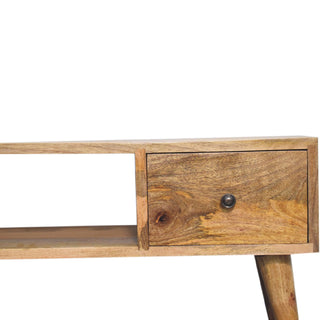Classic Oak Finish Coffee Table