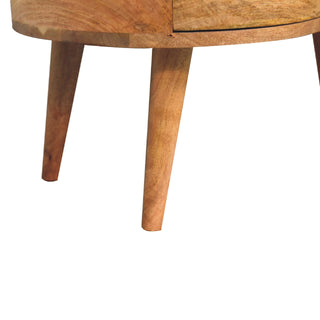 Wave Coffee Table in Oak Finish