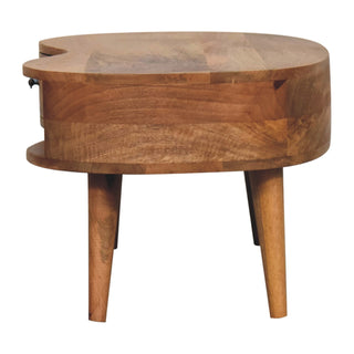 Wave Coffee Table in Oak Finish