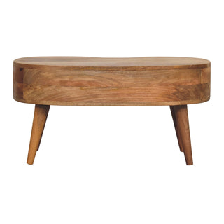 Wave Coffee Table in Oak Finish