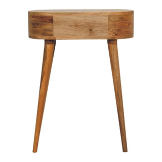 Albion Narrow Console Table in Oak Finish