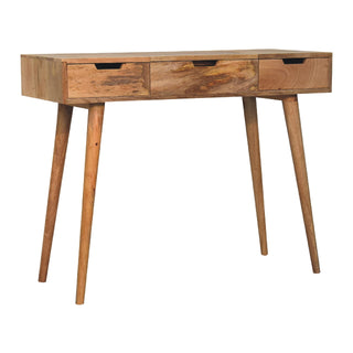 Nordic Dressing Table in Oak Finish