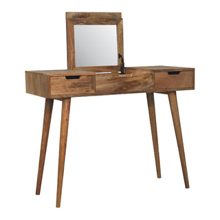 Nordic Dressing Table in Oak Finish