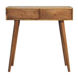 Larissa Aztec Console Table – Oak Finish