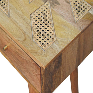 Larissa Aztec Console Table – Oak Finish
