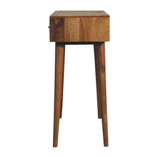 Larissa Aztec Console Table – Oak Finish
