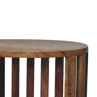 Ariella Open-Shelf Bedside Table