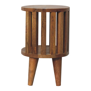 Ariella Open-Shelf Bedside Table