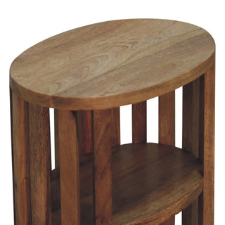 Ariella Double Open-Shelf Bedside Table