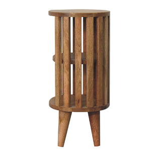 Ariella Double Open-Shelf Bedside Table