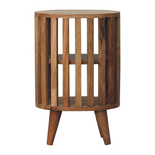 Ariella Double Open-Shelf Bedside Table