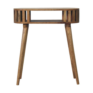 Ariella Console Table in Oak Finish