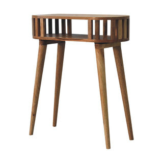 Ariella Console Table in Oak Finish