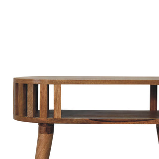 Ariella Console Table in Oak Finish