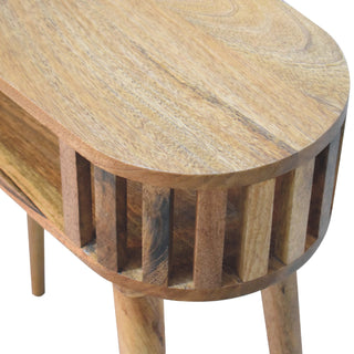 Ariella Console Table in Oak Finish