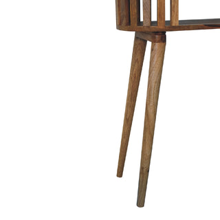 Ariella Console Table in Oak Finish