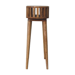 Ariella Console Table in Oak Finish