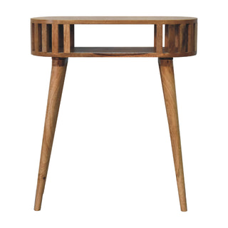 Ariella Console Table in Oak Finish
