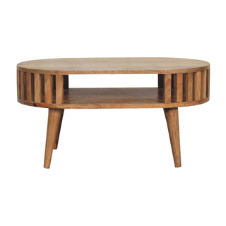 Ariella Coffee Table in Oak Finish