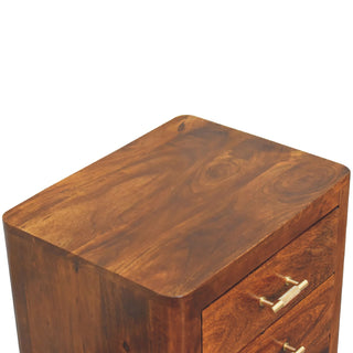 Luca Chestnut Bedside Table