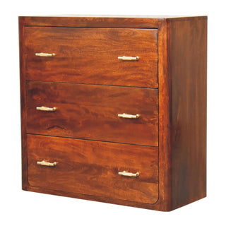 Luca Solid Mango Wood Chest of Drawers