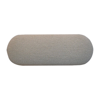 Cream Bouclé Hallway Bench