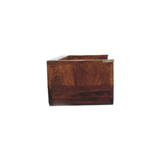 Indira Chestnut Floating Console Table
